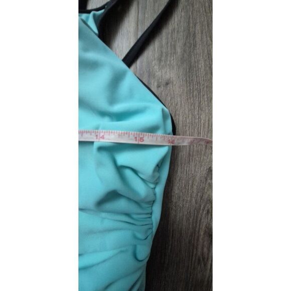 Trimshaper Ruched Slimming One Piece Swimsuit Bathingsuit Women's Size 16 - Picture 4 of 7